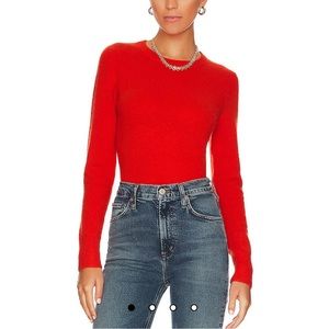 White + Warren Cashmere Crewneck Sweater size S